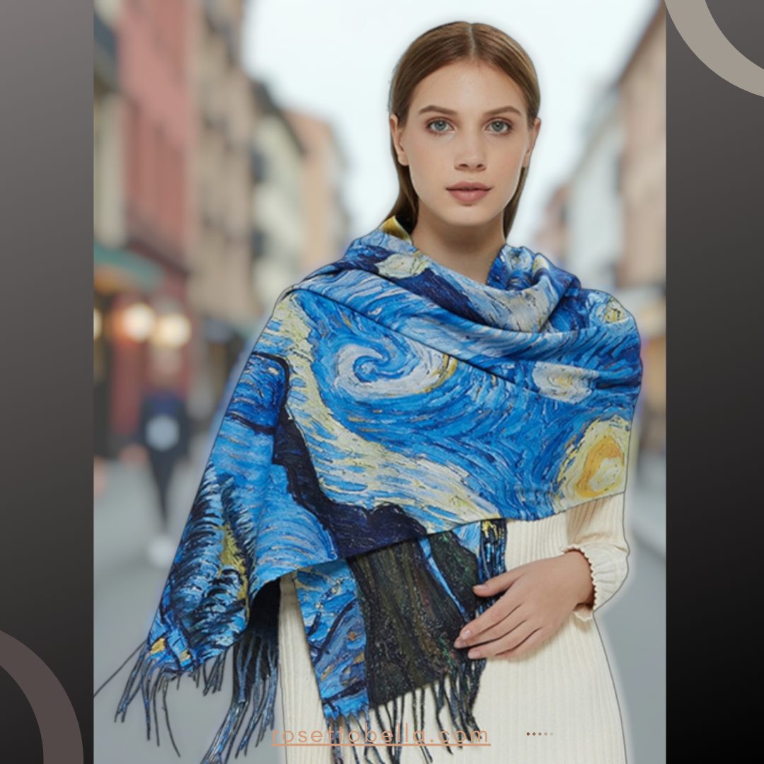 Art Impressions – Painterly Print Scarves