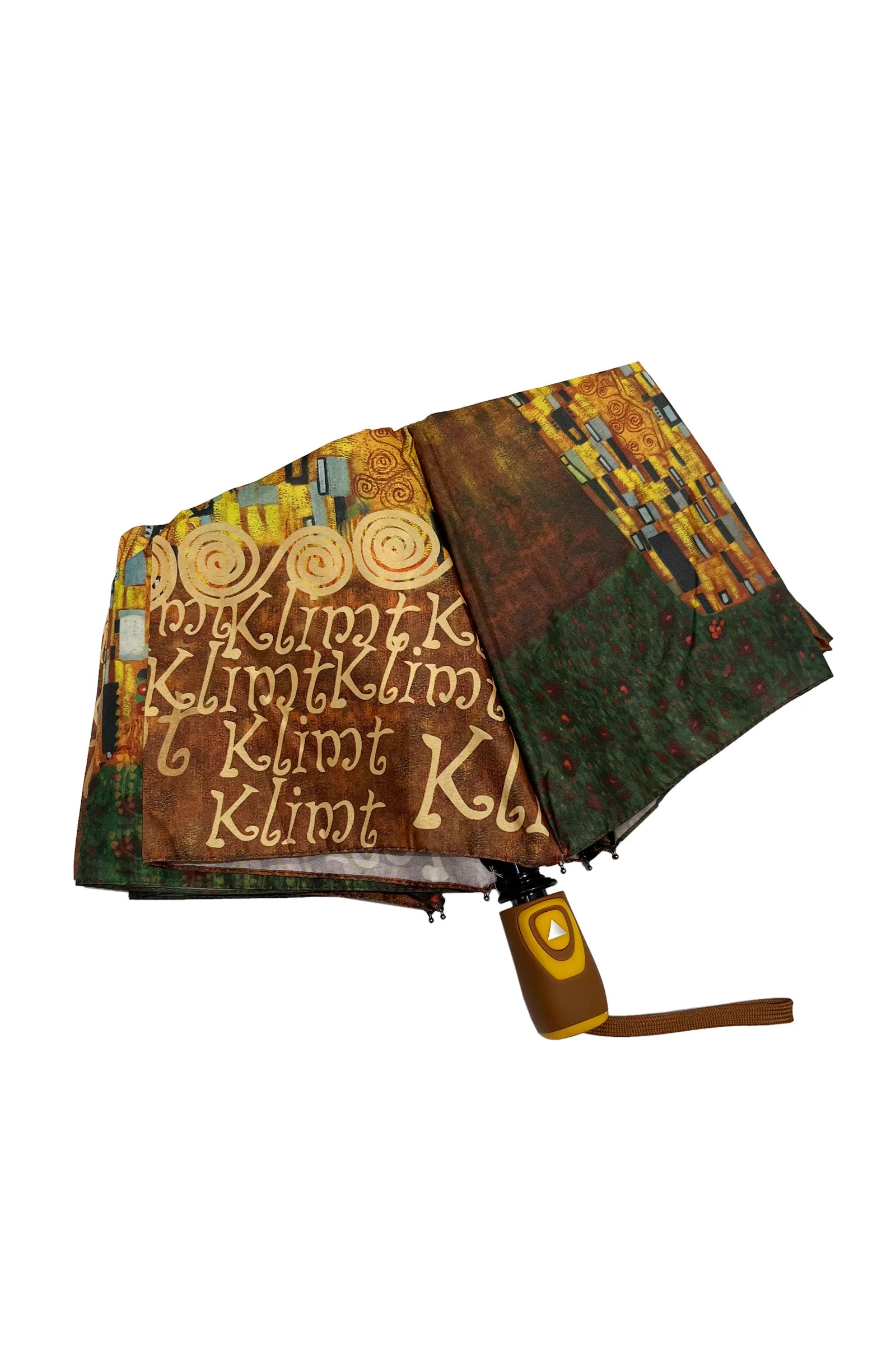Klimt The Kiss Print Umbrella – Short Automatic Umbrella with travel case