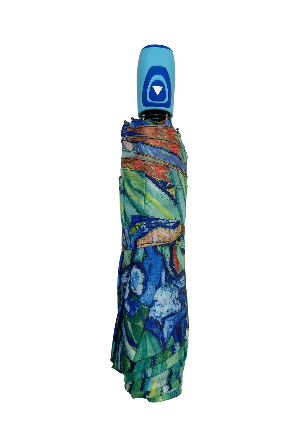 Van Gogh Irises Print Umbrella – Short Automatic Umbrella