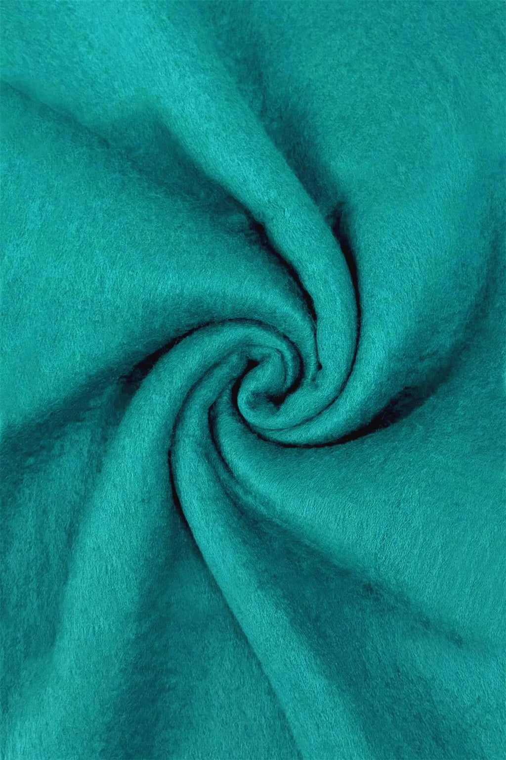 Cosy Plain Blanket Tassel Scarf- Dusty Pink