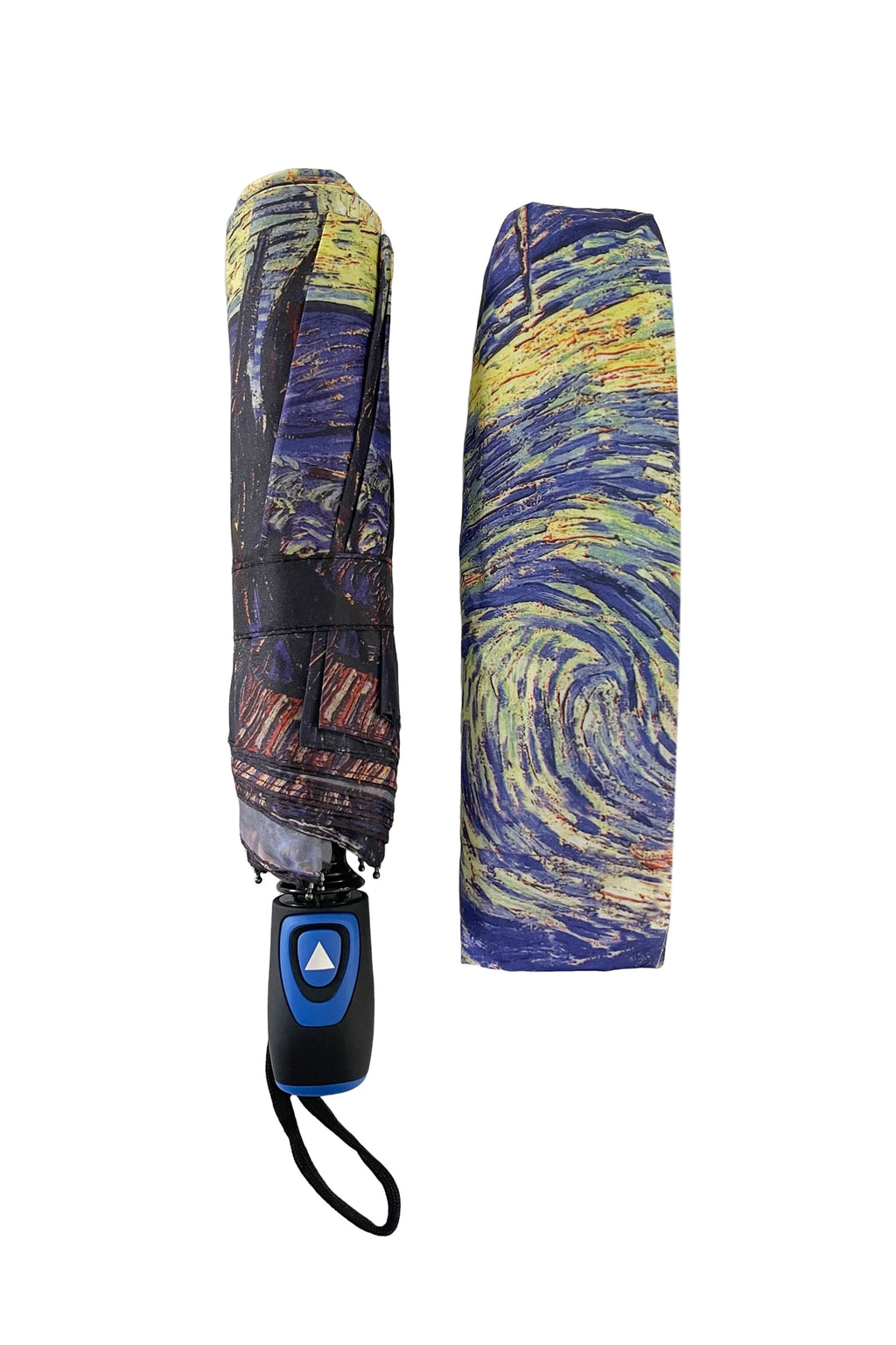 Van Gogh Starry Night Print Umbrella – Short Automatic Umbrella