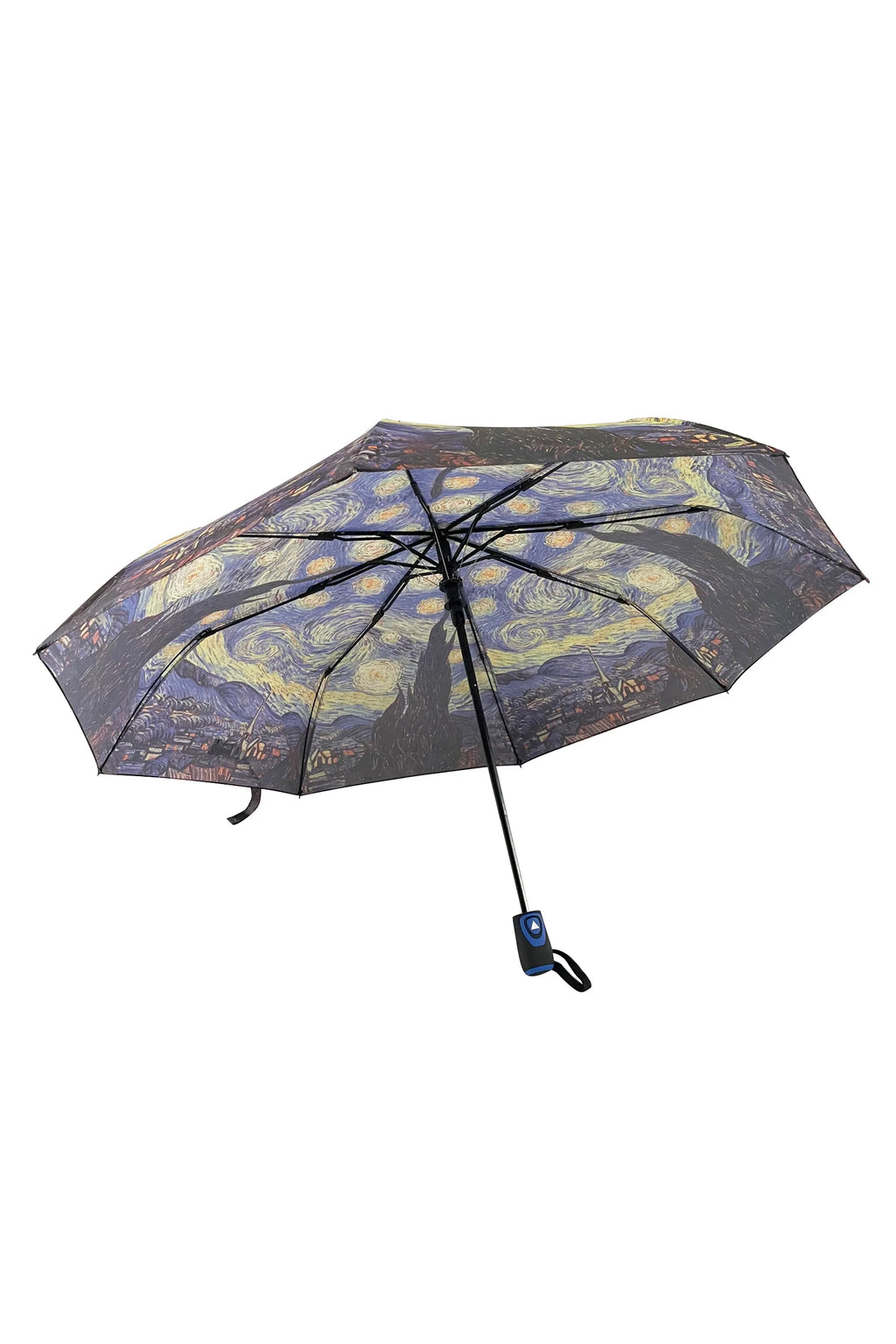 Van Gogh Starry Night Print Umbrella – Short Automatic Umbrella