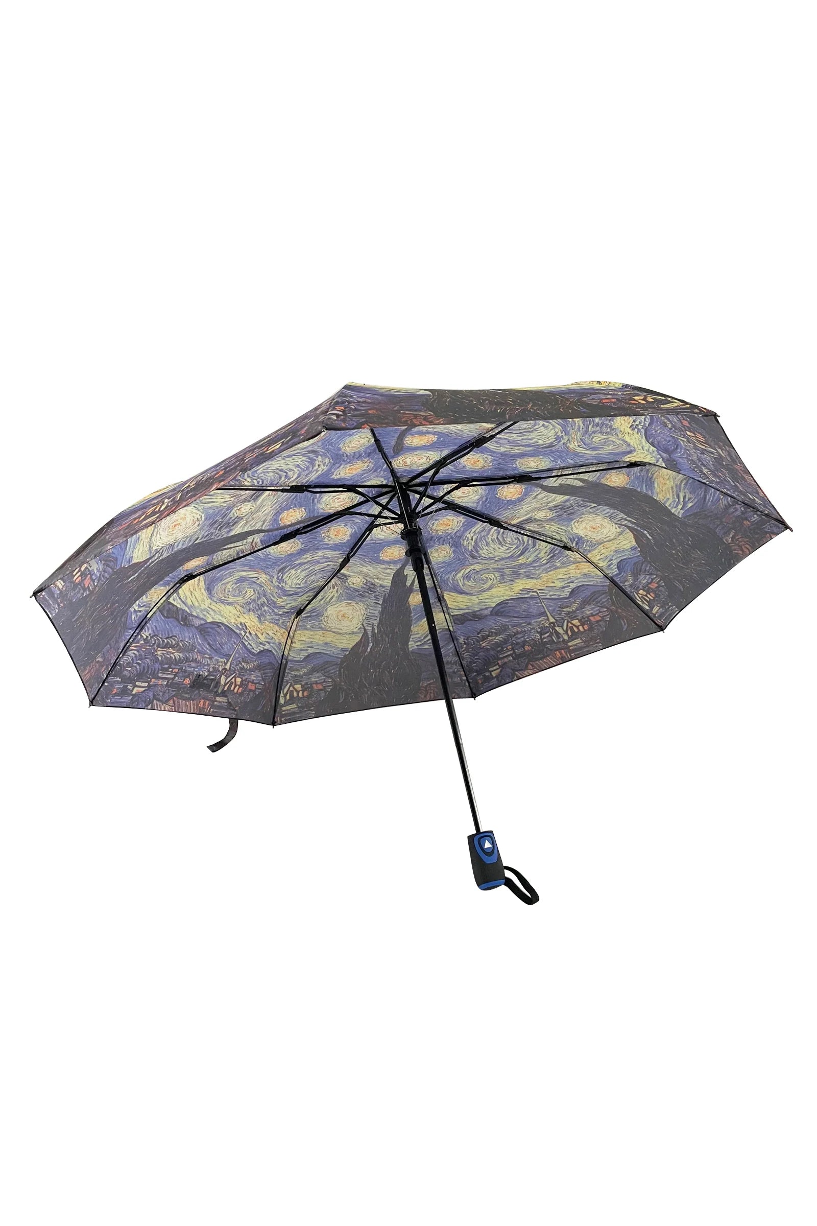 Van Gogh Starry Night Print Umbrella – Short Automatic Umbrella