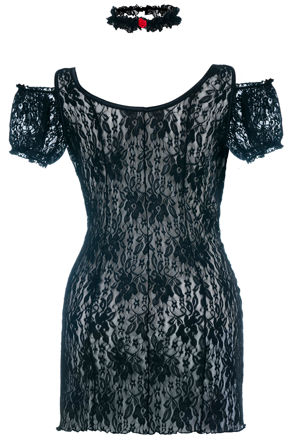 black chemise SB/1007 54/56 Sexy Base-3