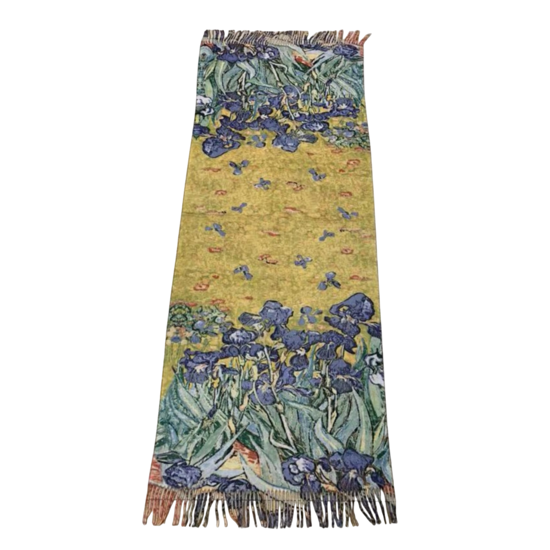 Van Gogh's Irises – Printed Artist Scarf