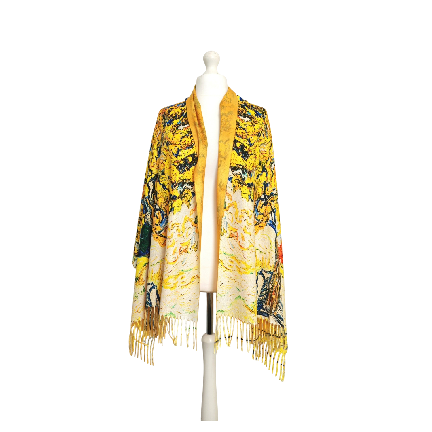 Klimt's Tree of Life – Printed Artist Scarf