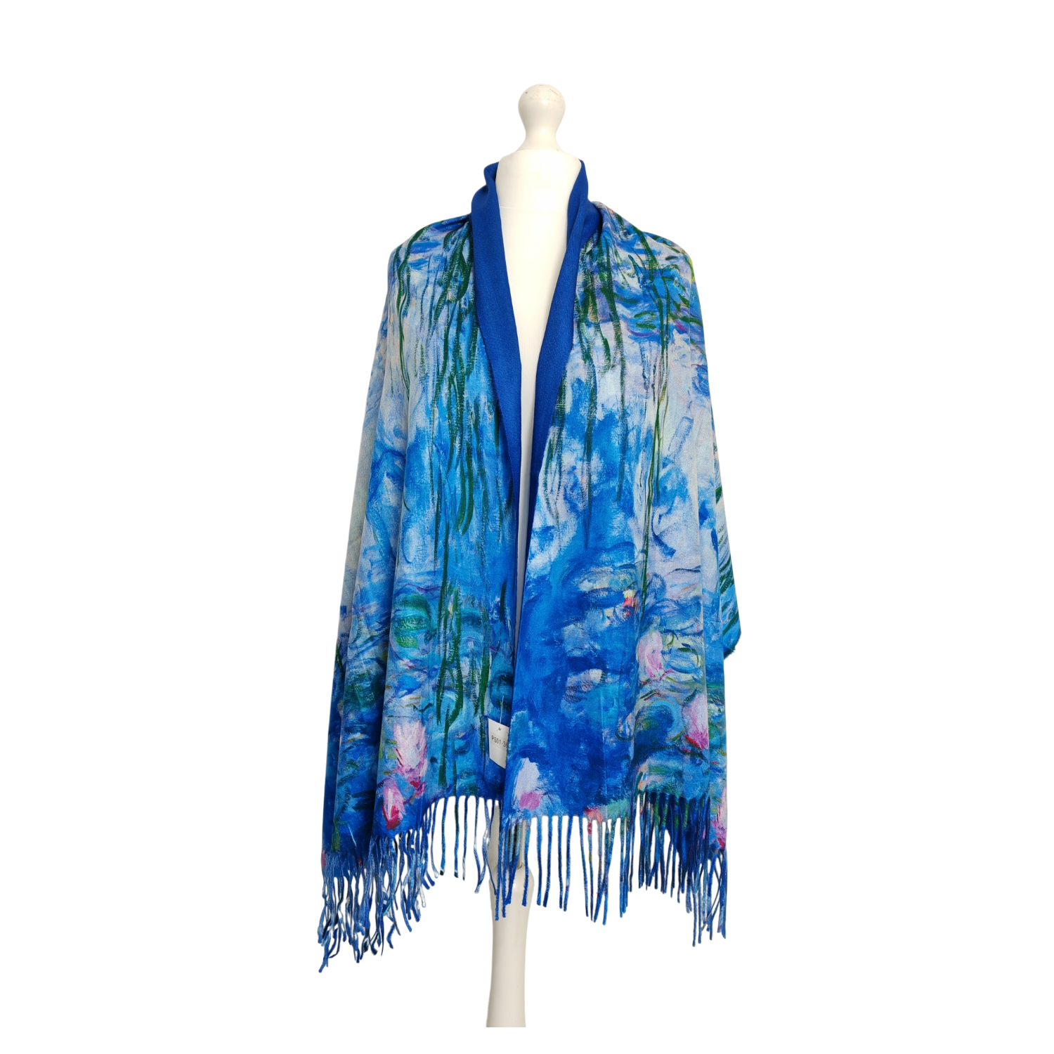 Monet's Water Lilies  – Printed Artist Scarf