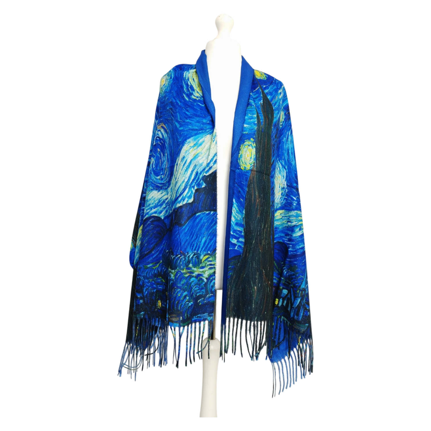 Van Gogh's Starry Night – Printed Artist Scarf