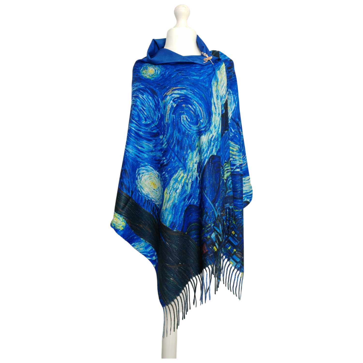 Van Gogh's Starry Night – Printed Artist Scarf