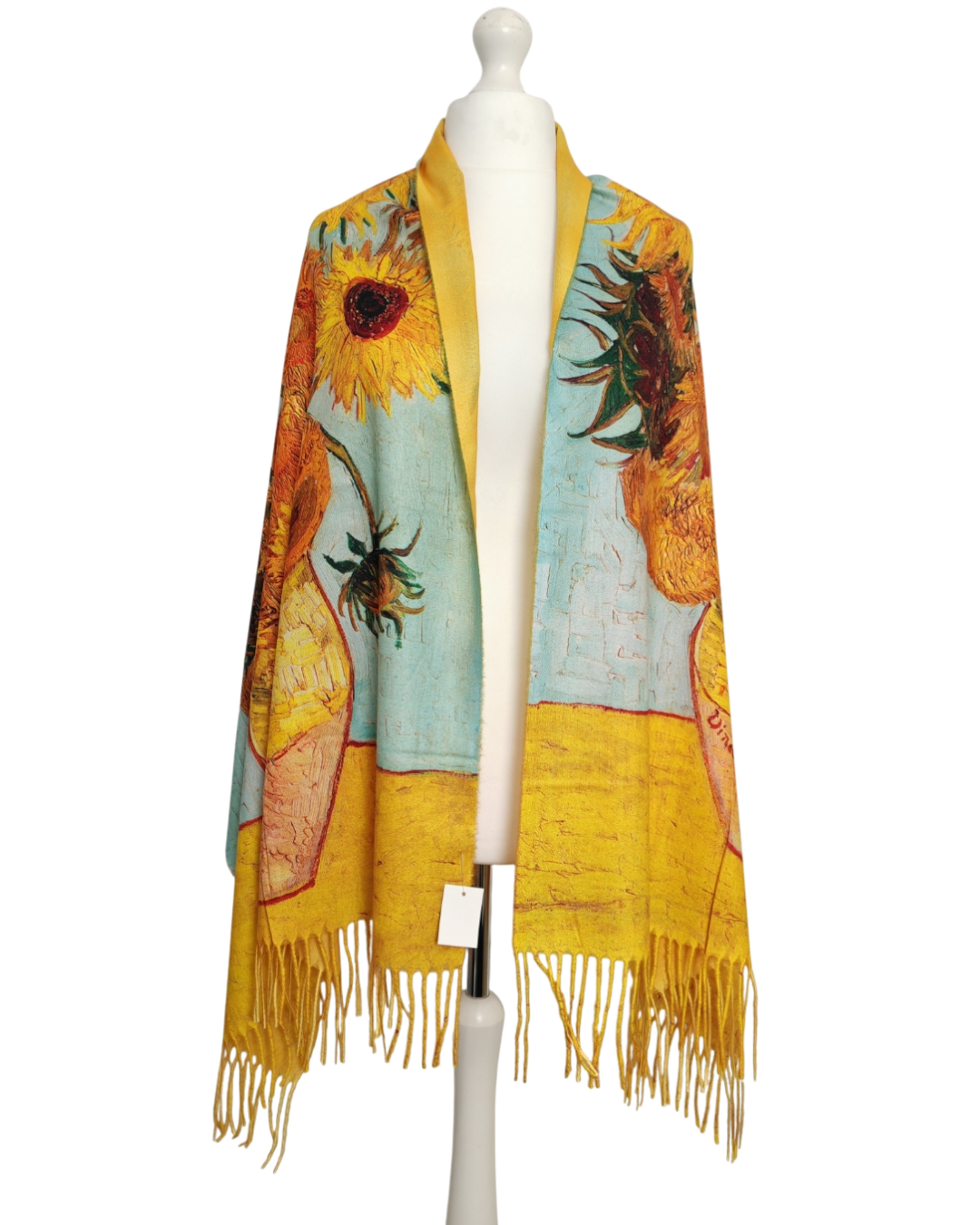 Van Gogh's Sunflowers – Printed Artist Scarf