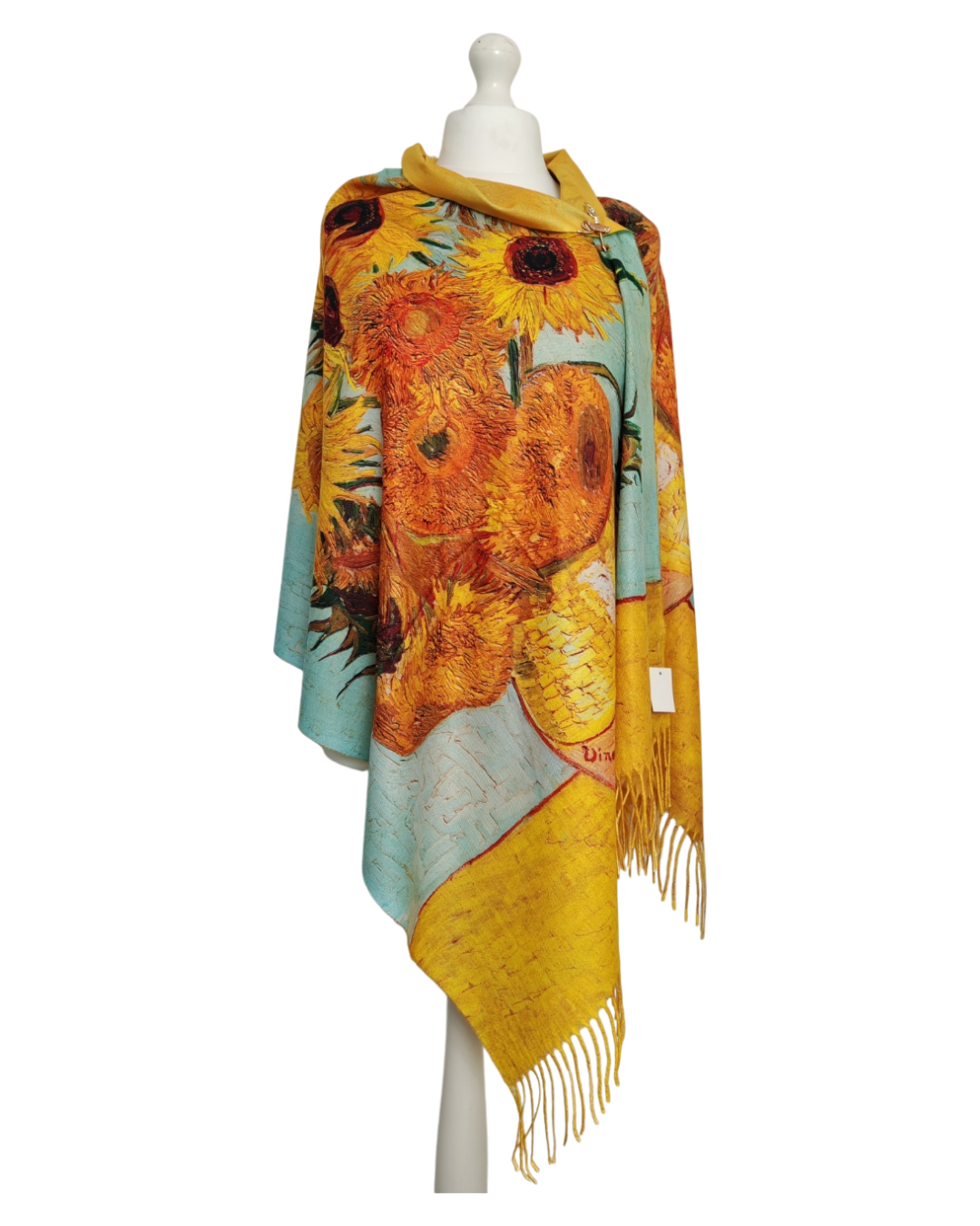 Van Gogh's Sunflowers – Printed Artist Scarf