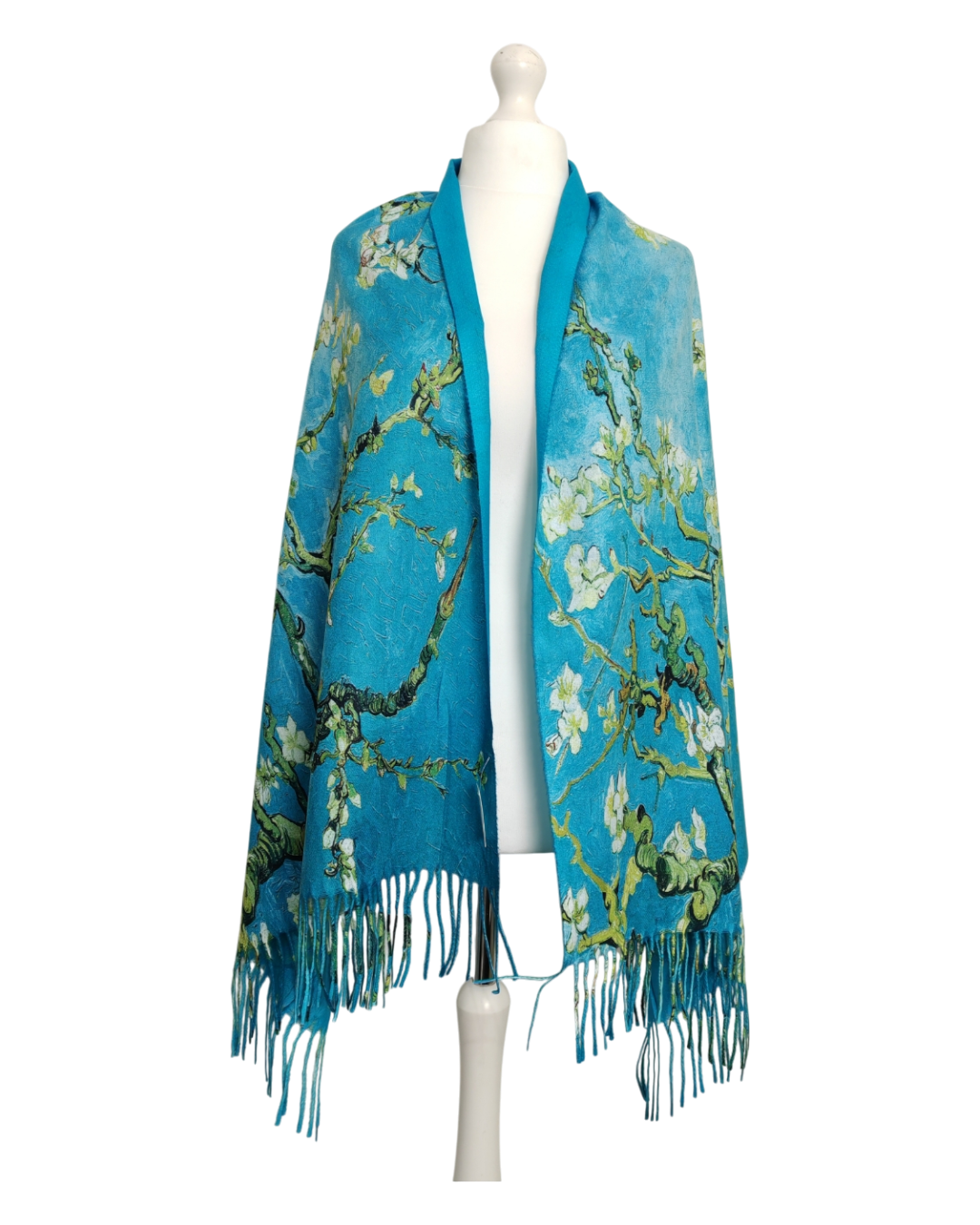 Van Gogh's Almond Blossom – Printed Artist Scarf