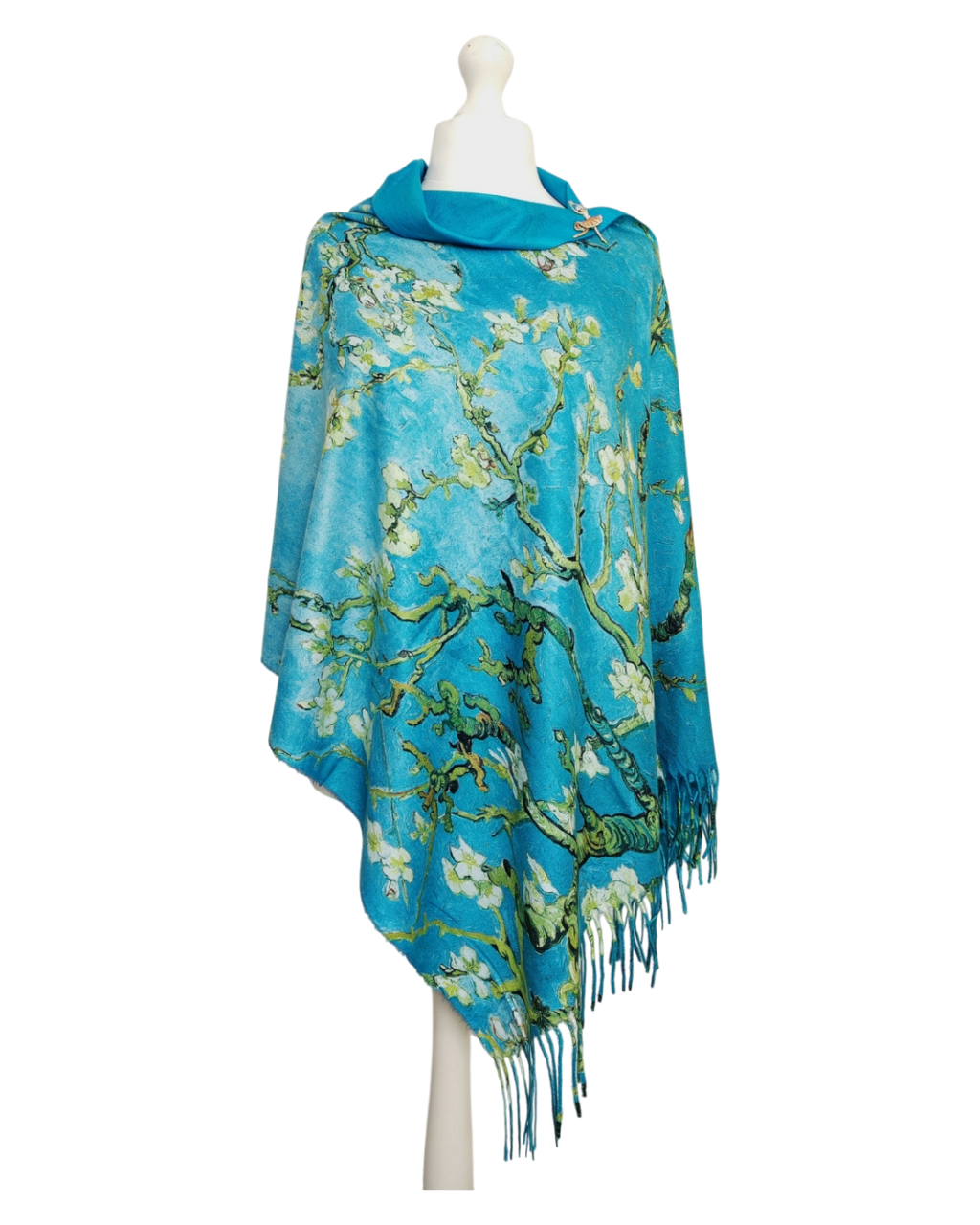 Van Gogh's Almond Blossom – Printed Artist Scarf