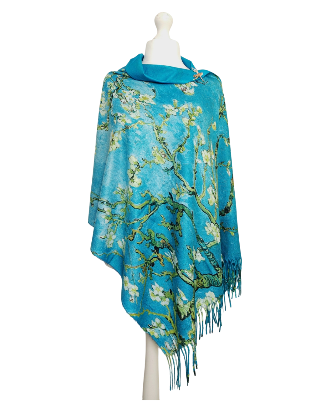 Van Gogh's Almond Blossom – Printed Artist Scarf