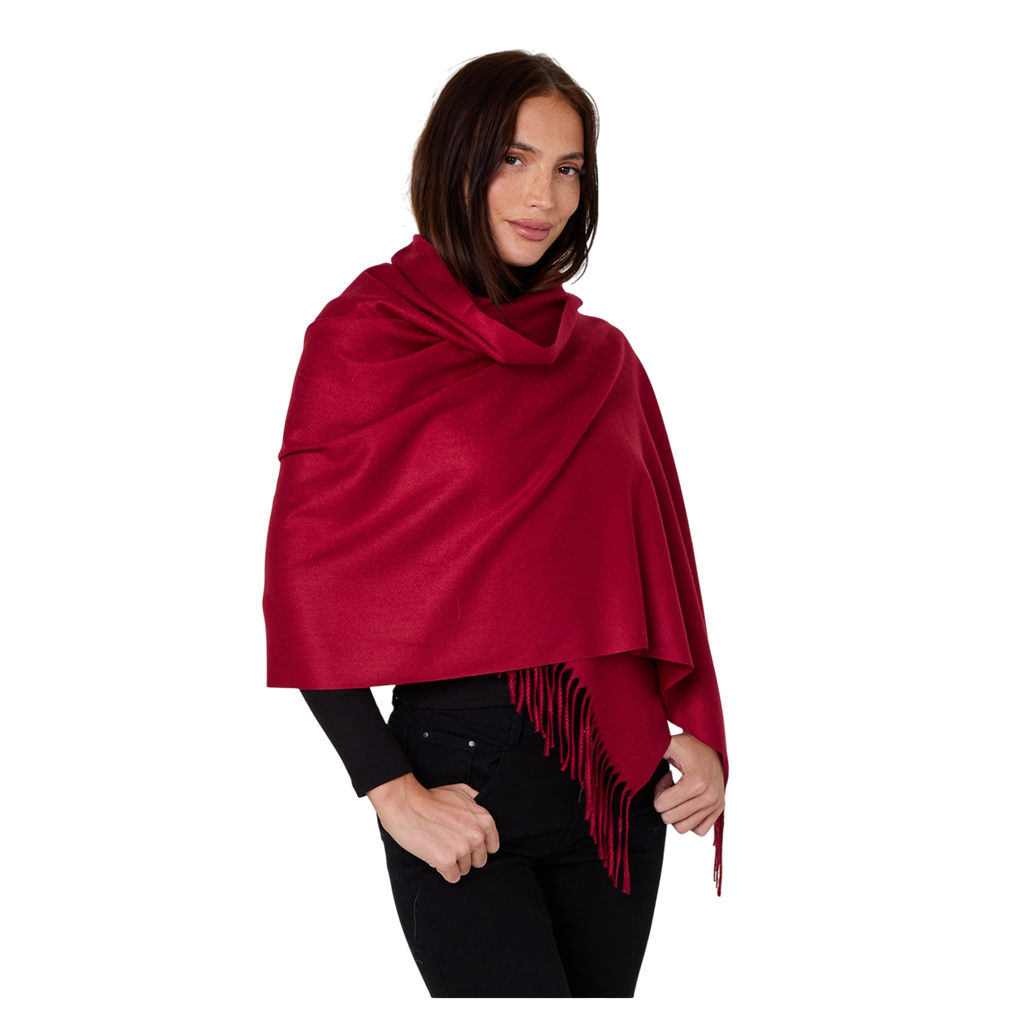 Super Soft Plain Classic Cashmere Scarf – Royal Blue