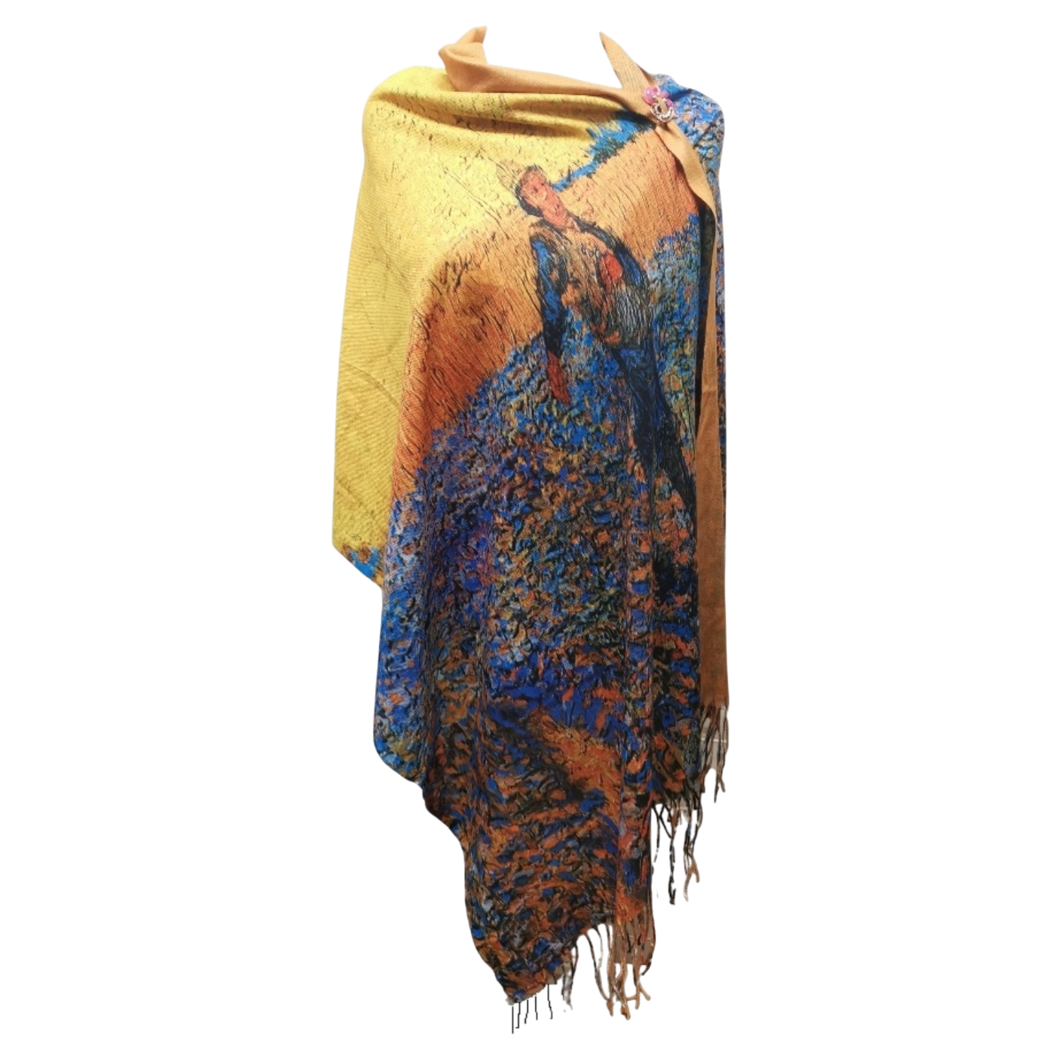 Van Gogh's Sunset: The Sower – Printed Artist Scarf