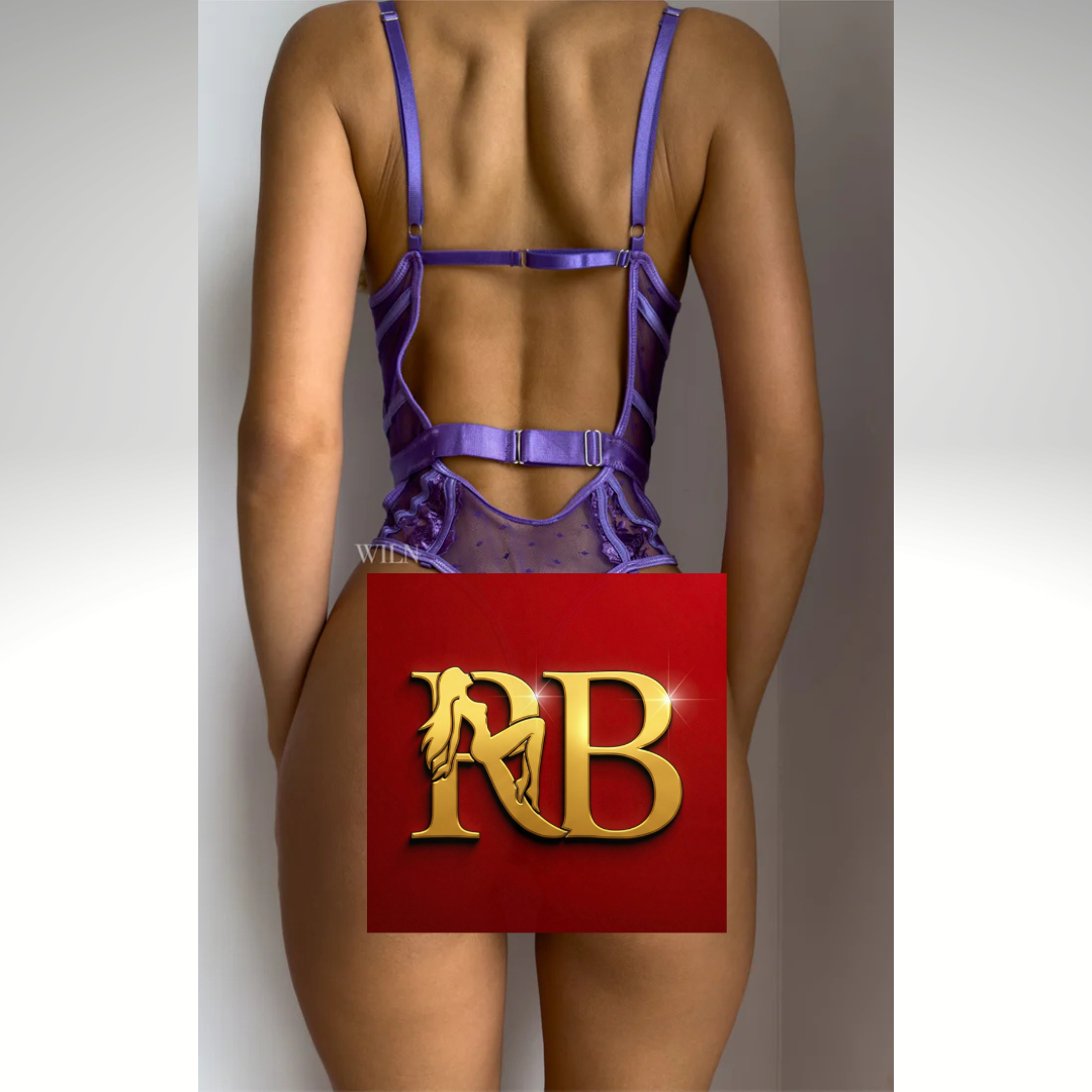 Lilac Teddy Body Piece Romantic Lingerie Set DEVOTION