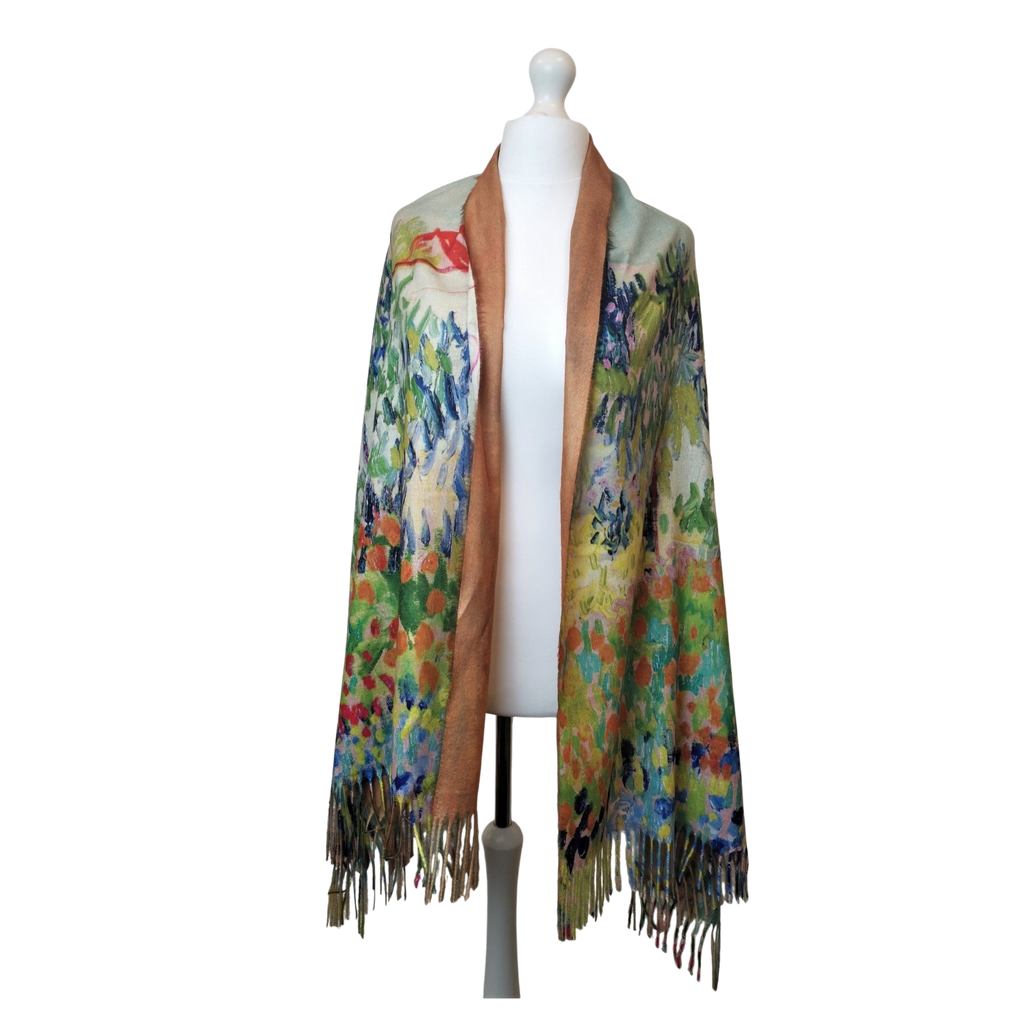 Tree in the Garden – Printed Artist Scarf