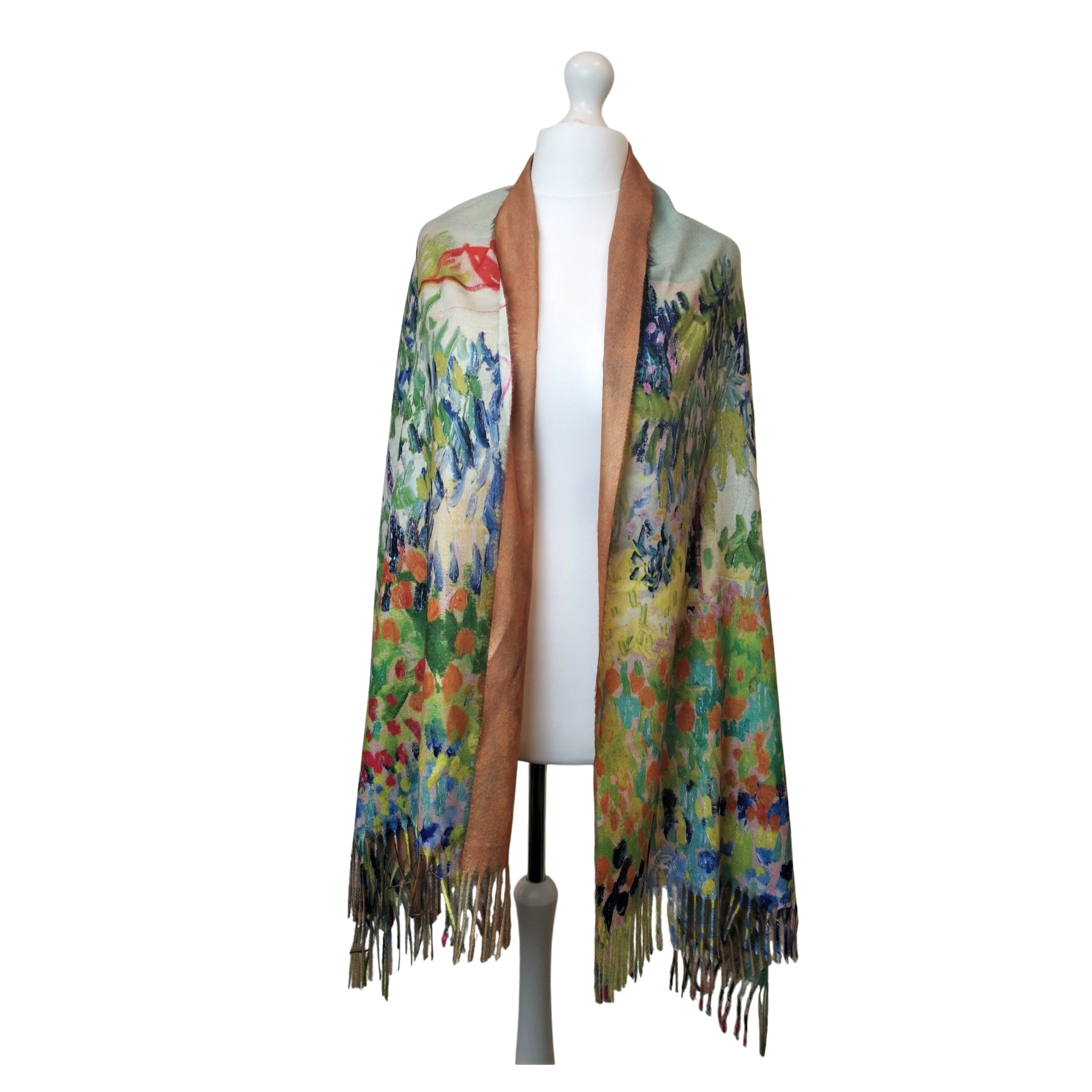 Tree in the Garden – Printed Artist Scarf