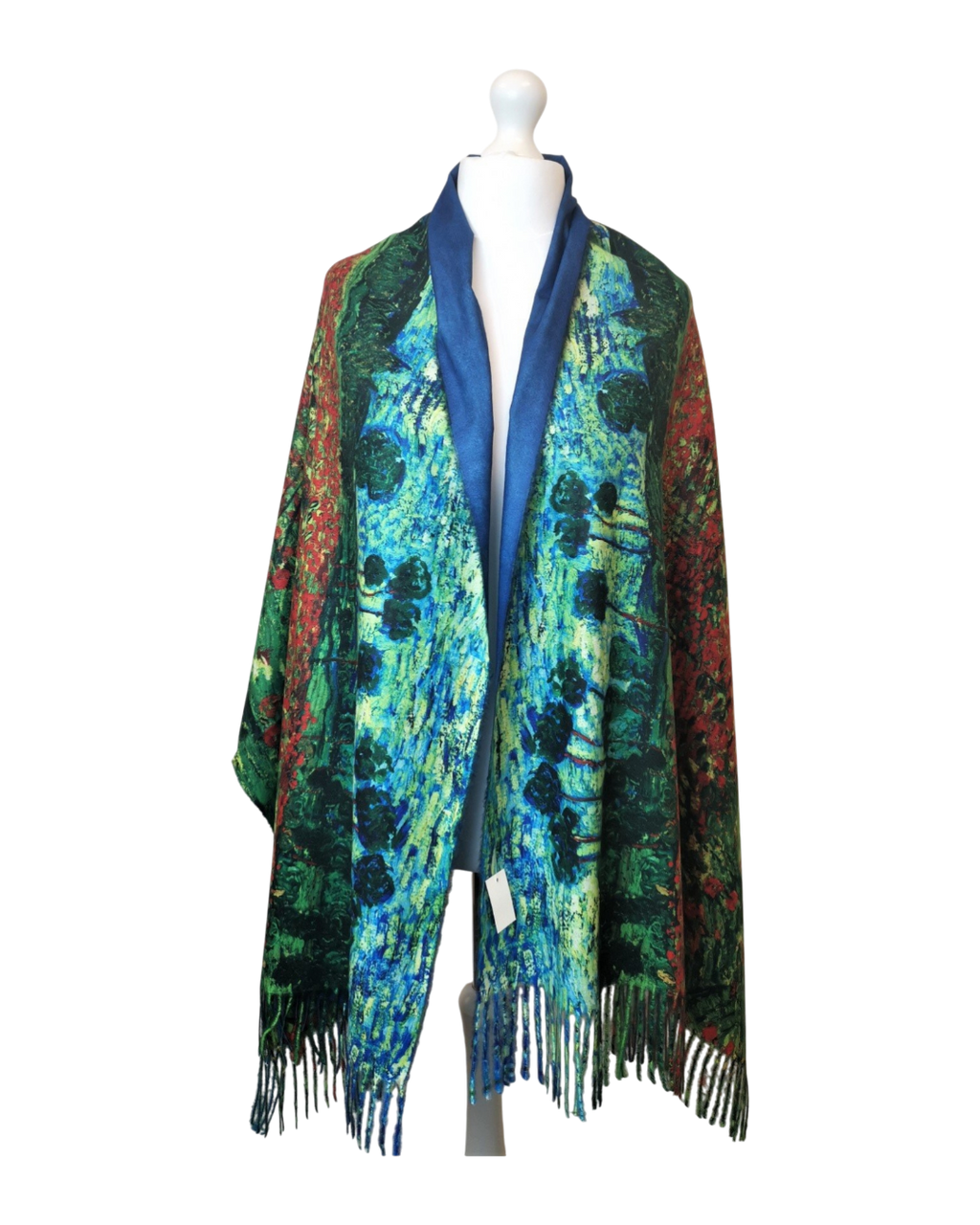 Van Gogh's Poppy Field – Printed Artist Scarf