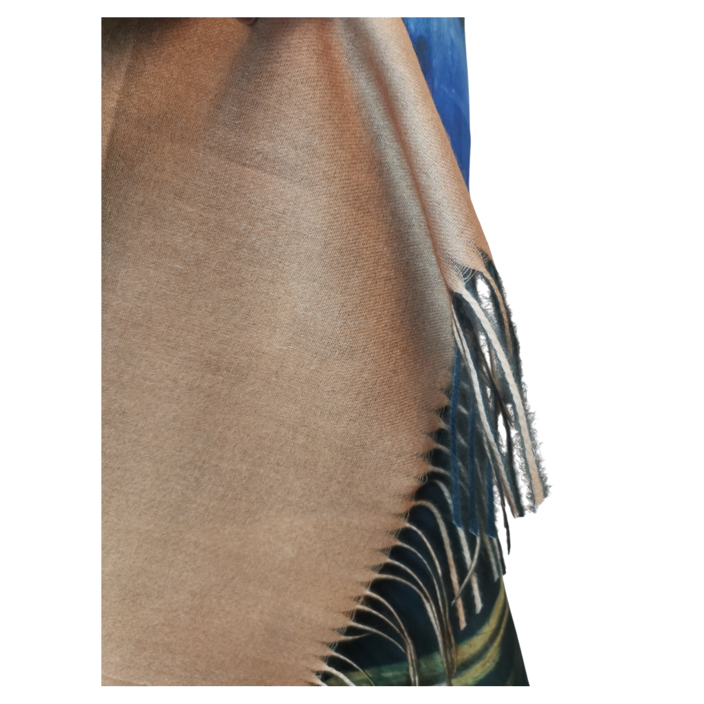 Girl with a Pearl Earring – Printed Artist Scarf