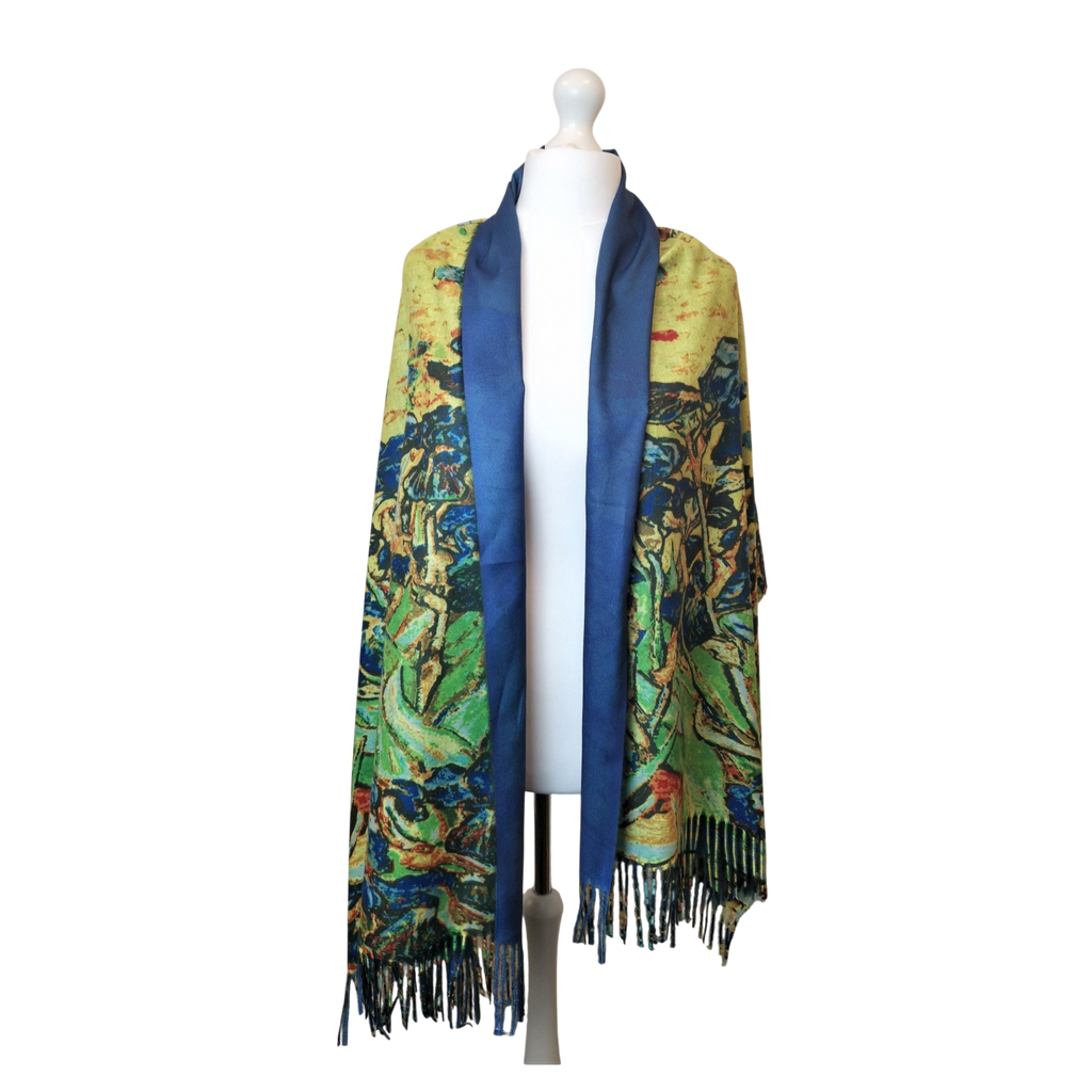 Van Gogh's Irises – Printed Artist Scarf