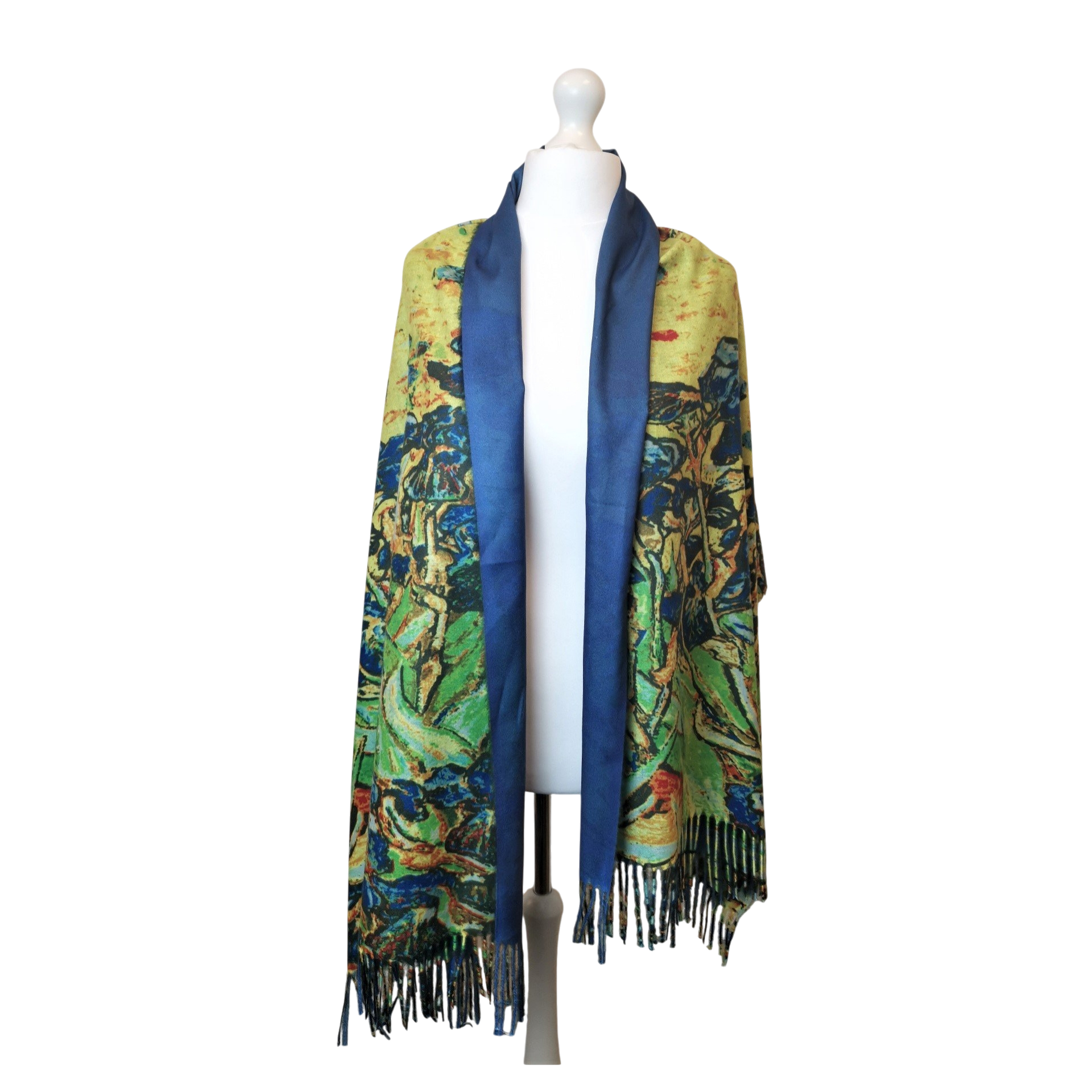 Van Gogh's Irises – Printed Artist Scarf